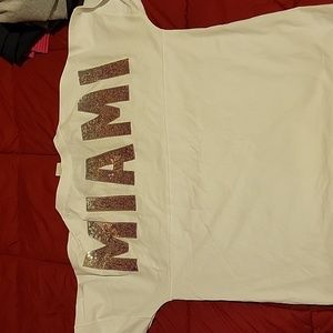 NWOT RARE Victoria’s Secret Pink Gold MIAMI Destination M